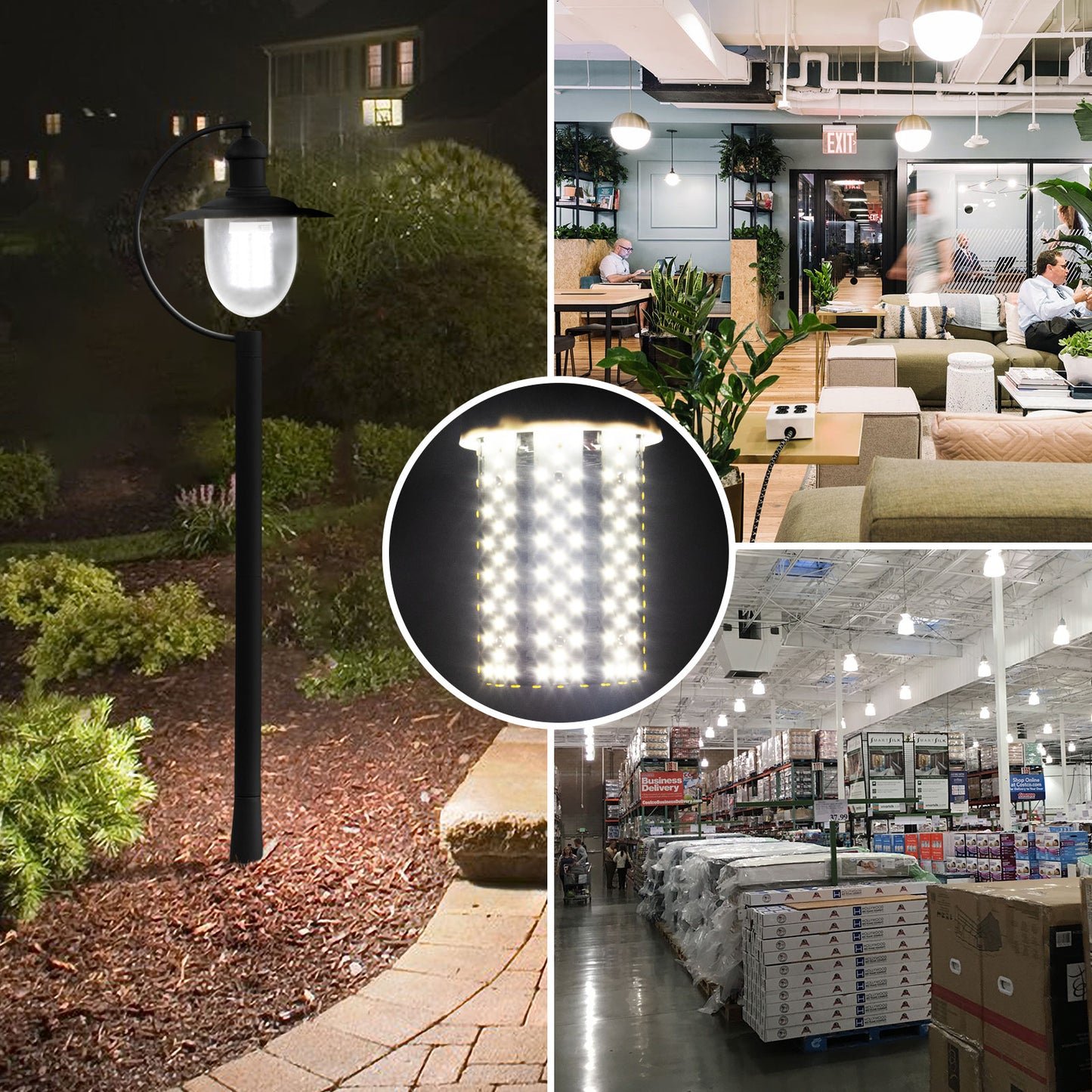 Easeking LED Corn Light 80Watt 12,000lm Eqv 800HID Lamp
