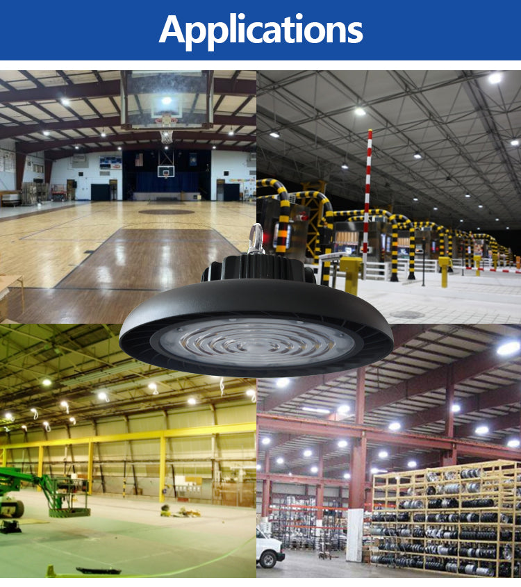 C series 100W UFO led high bay light fixtures Factory Warehouse Workshop industrial Lamp