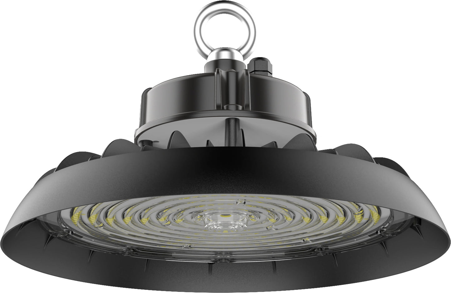 LED High Bay Light 200W, 30000lm, 5000K ETL Listed UFO High Bay LED Shop Lights with IP65 Waterproof Commercial Lighting Fixture for Warehouse Workshop Barn Factory