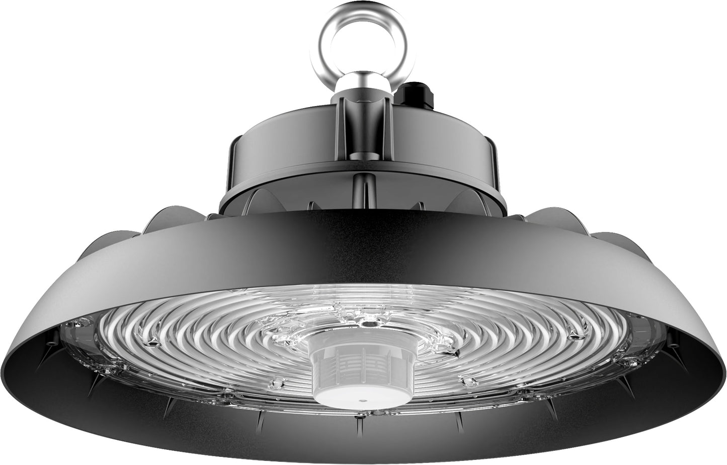 LED High Bay Light 200W, 30000lm, 5000K ETL Listed UFO High Bay LED Shop Lights with IP65 Waterproof Commercial Lighting Fixture for Warehouse Workshop Barn Factory