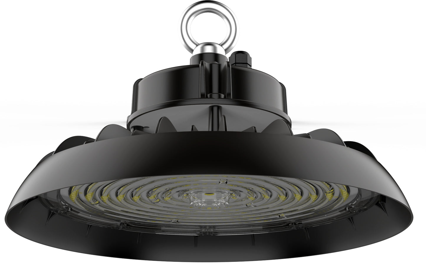 LED High Bay Light 200W, 30000lm, 5000K ETL Listed UFO High Bay LED Shop Lights with IP65 Waterproof Commercial Lighting Fixture for Warehouse Workshop Barn Factory