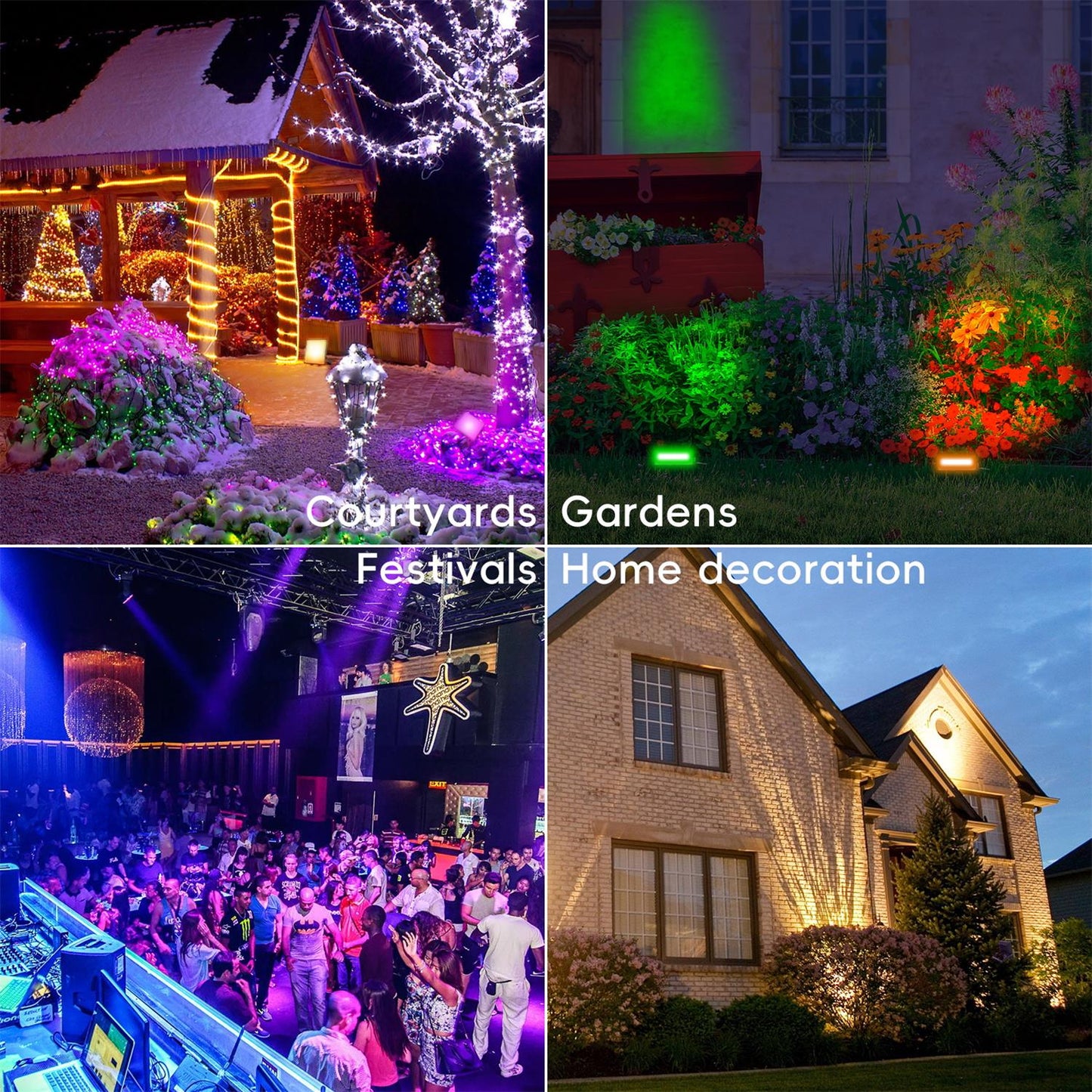 Easeking APP Control Ultra Slim RGBW LED Flood Light Series A