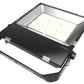 LED flood light with black casing adjustable bracket and IP65 rating 