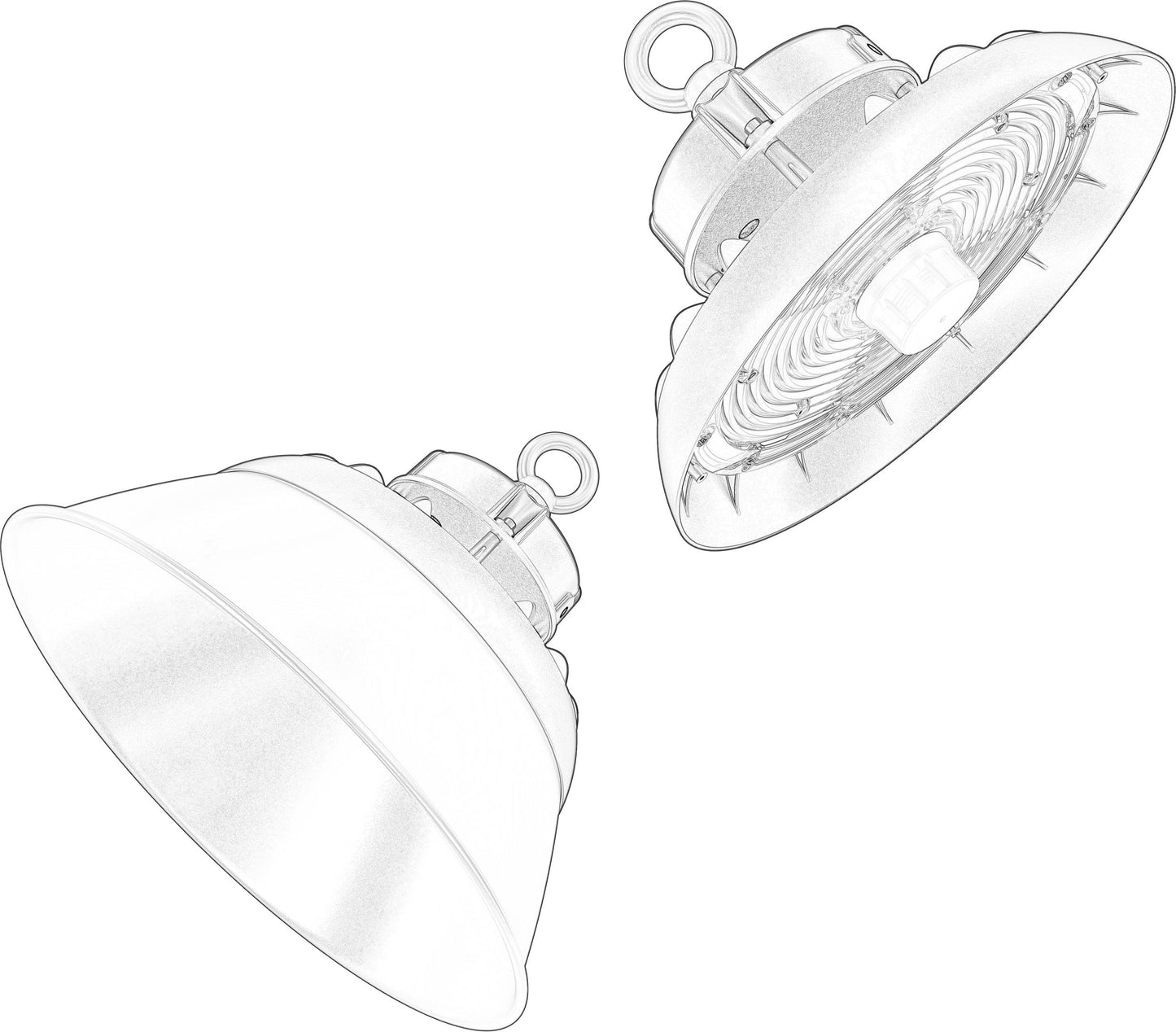 Easeking UFO LED High Bay Light Series A 150Watt 22,500lm IP65