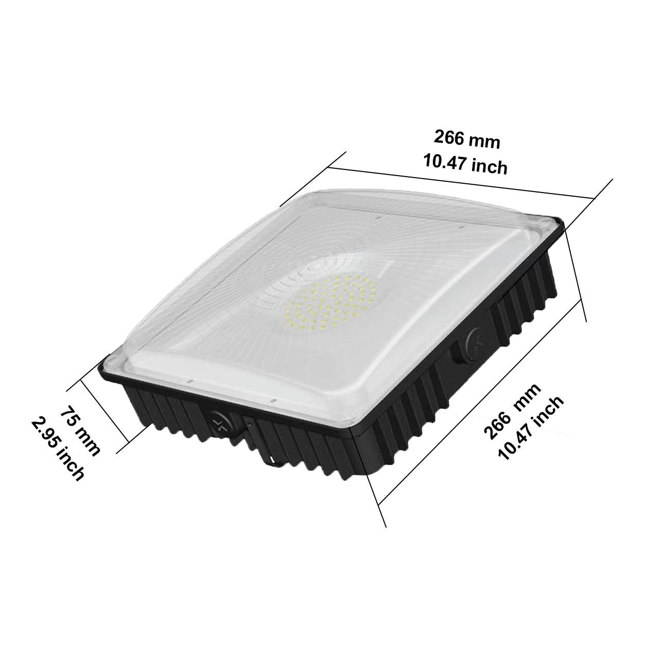 LED Canopy Light for ceiling instllation and lighting projects