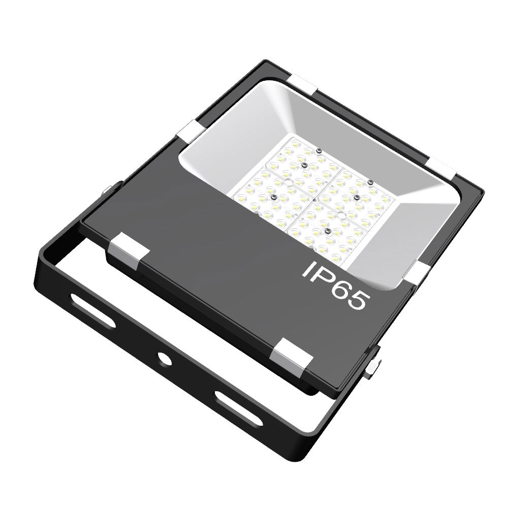 Easeking Outdoor LED Flood Light EFL19 Series with Optical Lens 50W 6,500lm IP65 Waterproof