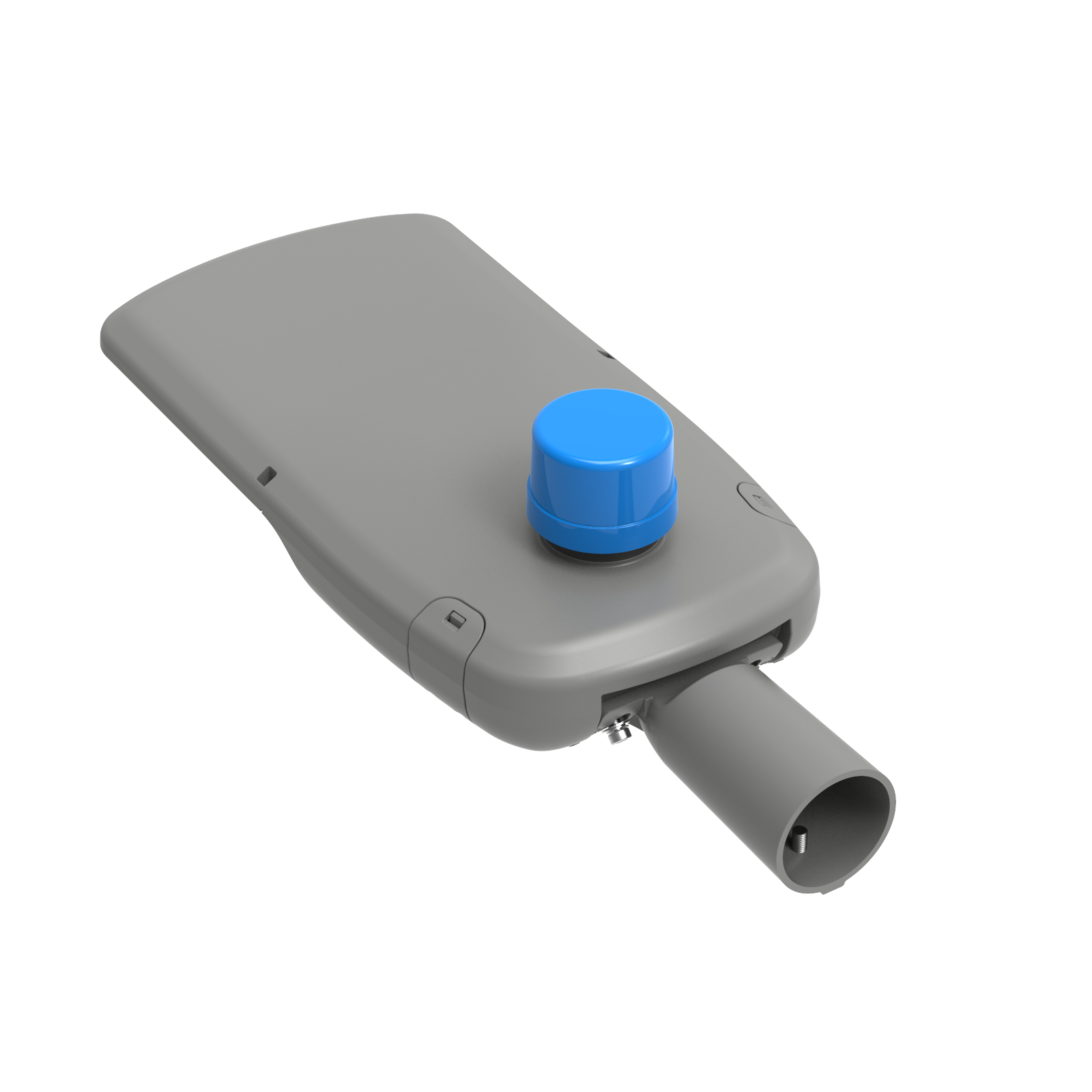 Outdoor gray LED Street Light 80W 100W with Photocell or Microwave sensor