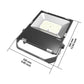 asymmetric led flood light with different beam angle LENs options