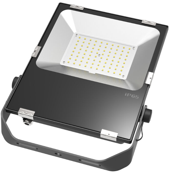 Easeking Outdoor LED Flood Light 100W 12,800lm IP66 Waterproof for Yard Garden