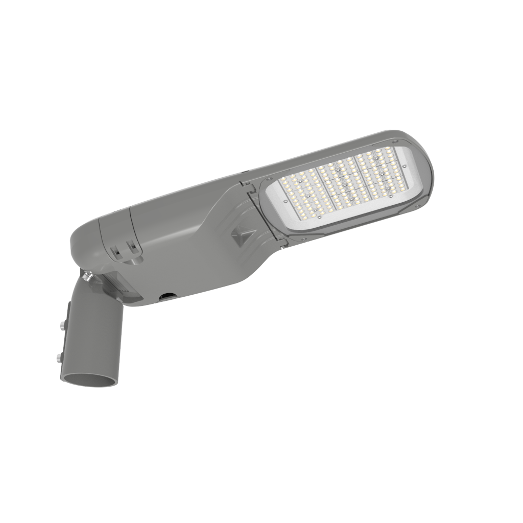 high lumen output Street light fixture with LENs