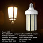 LED corn light bulb replace traditional street lamp lighting source