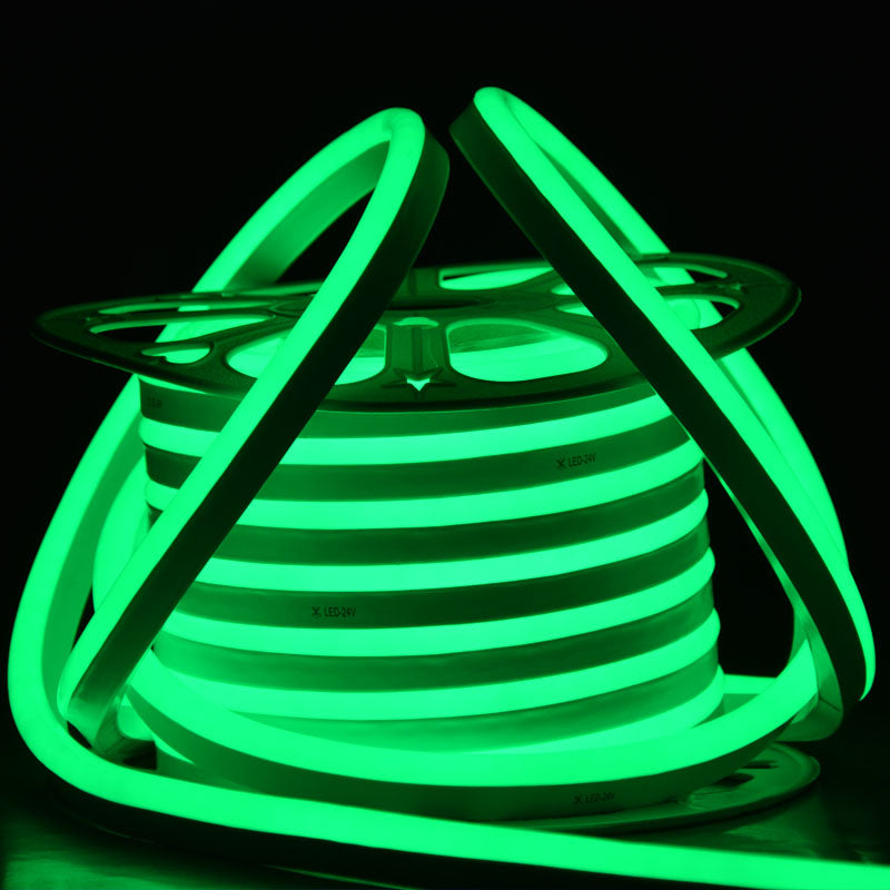 Green LED Neon strip light for outdoor indoor lighting decoration 