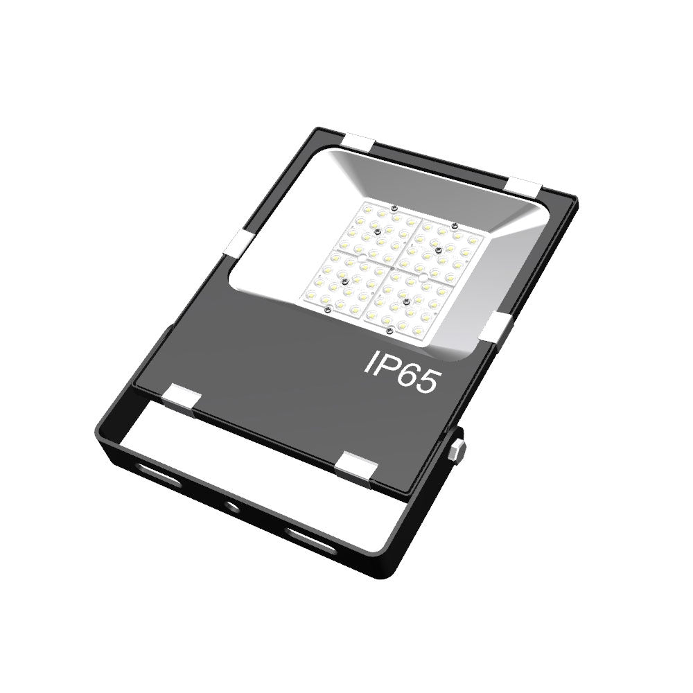Easeking Outdoor LED Flood Light EFL19 Series with Optical Lens 50W 6,500lm IP65 Waterproof