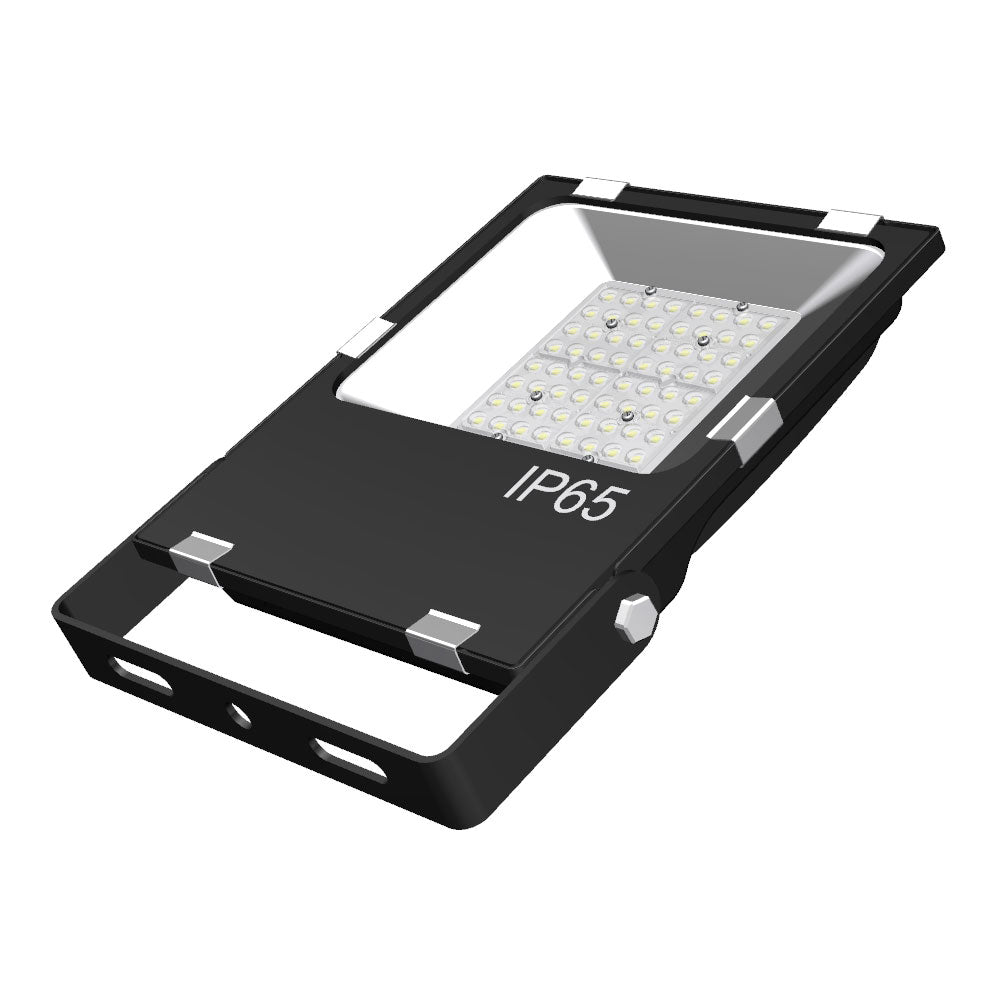 Easeking Outdoor LED Flood Light EFL19 Series with Optical Lens 50W 6,500lm IP65 Waterproof