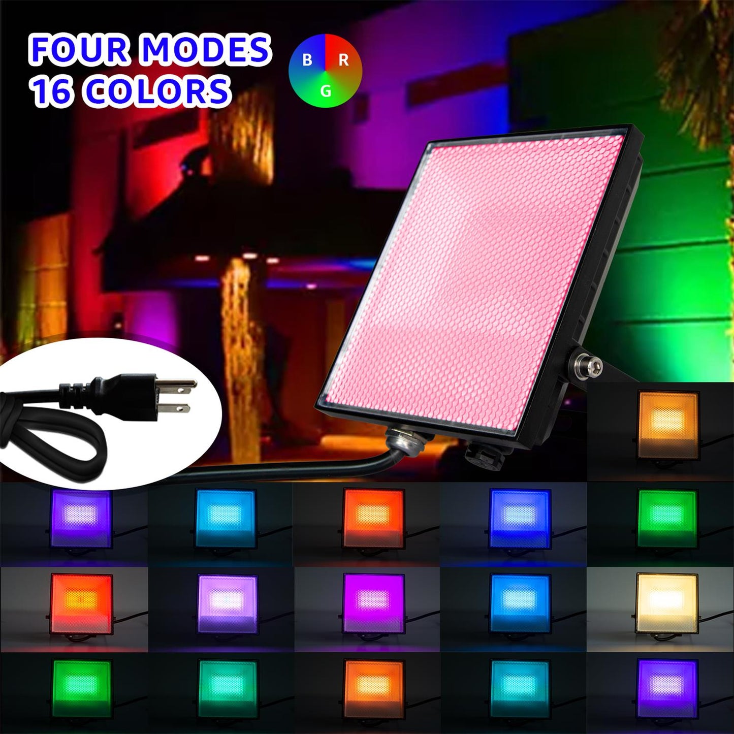 Easeking APP Control Ultra Slim RGBW LED Flood Light Series A