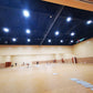 Large indoor sports hall with UFO LED High Bay Lighting