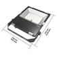 SMD LED Flood Light 50W with tempered glass cover Outdoor application