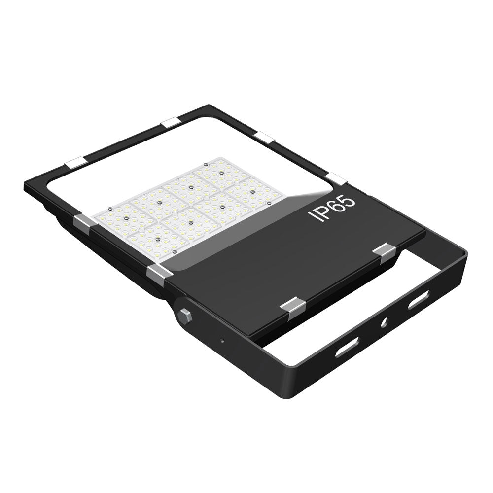Easeking Outdoor LED Flood Light EFL19 Series with Optical LENs 100W 13,000lm IP65 Waterproof