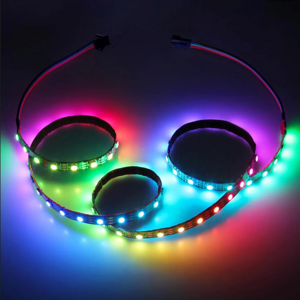 SMD5050 60LED/M SIP RGBIC LED Strip Light for Decorative