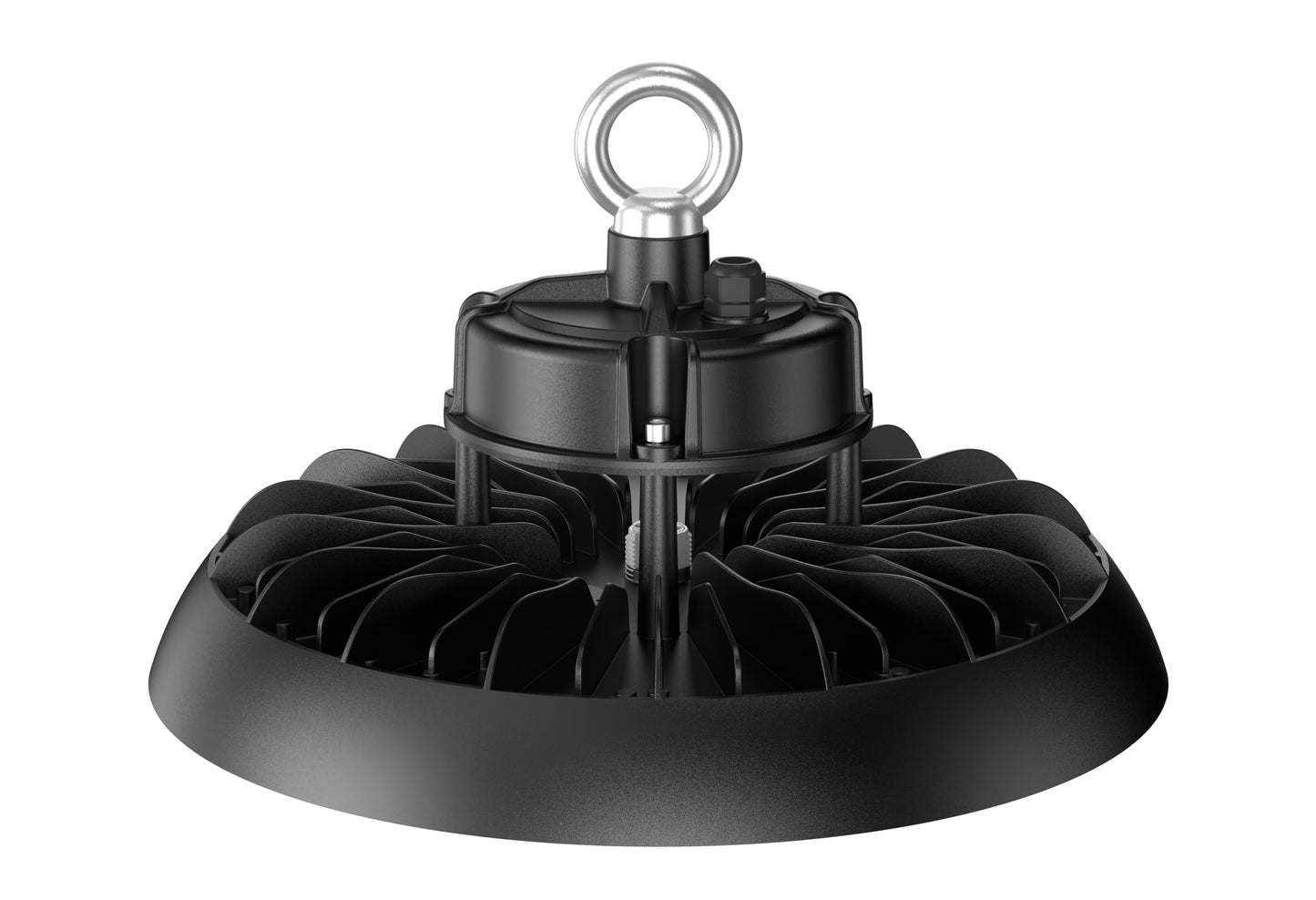 LED High Bay Light 200W, 30000lm, 5000K ETL Listed UFO High Bay LED Shop Lights with IP65 Waterproof Commercial Lighting Fixture for Warehouse Workshop Barn Factory